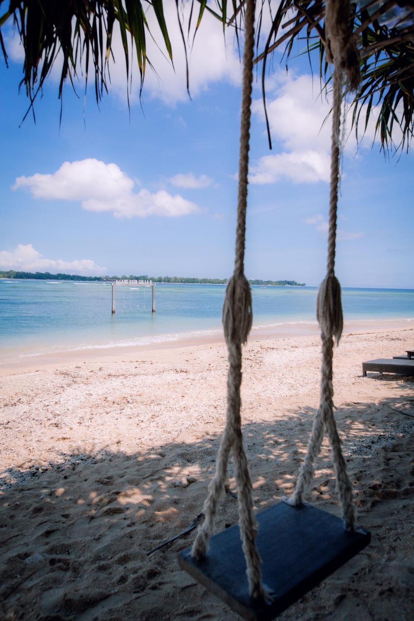 Island View Bar & Bungalow Гили-Эйр Экстерьер фото